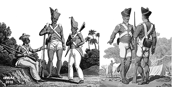 Indian Sepoys 1817